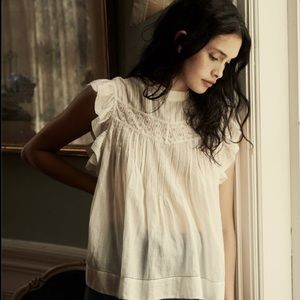 Doen Amaranth Top Salt Size Small